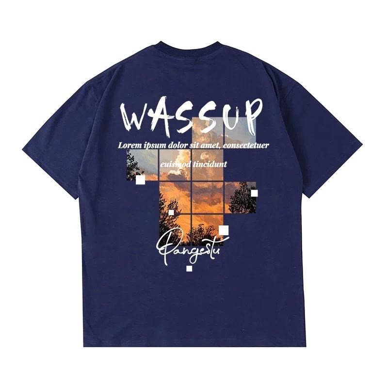 Áo thun Stee Cổ tròn WASSUP Localbrand ICVCVNI Unisex