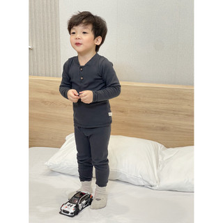 Bộ thu đông cho bé trai bé gái Batala Kids, SET THUN TĂM CỔ BO VÊ 3 MÀU SIÊU CO DÃN CHO BÉ từ 10-25kg