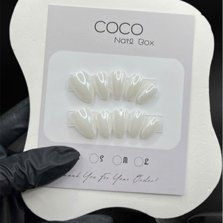 (Hỏa Tốc) Nail Box thiết kế G005 màu sữa tráng gương ánh kim nhà Gemychip