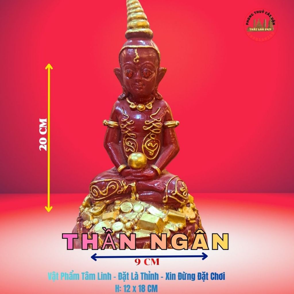 Tượng Decor Prangang 20cm Phong Cách Thái Lan