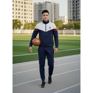 SET đồ nỉ Nam thể thao CAO CẤP – Áo Khoác Zip,Quần Jogger,chất vải Umi Co Giãn,Mặc Tập Gym – Chạy Bộ