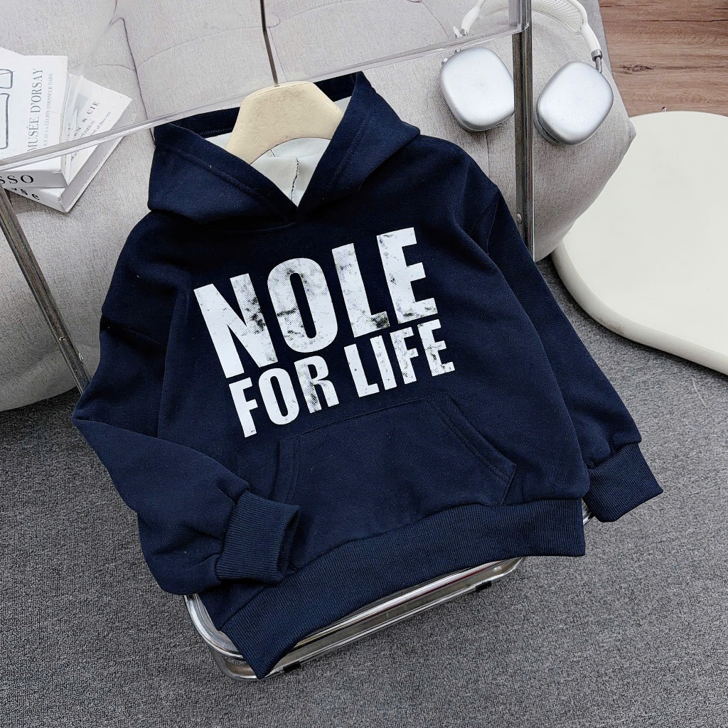 Áo NỈ LÓT NHUNG dáng HOODIE cho bé trai từ 17-60kg, chất nỉ mềm mịn không bai xù,lớp nhung mềm mướt ấm.