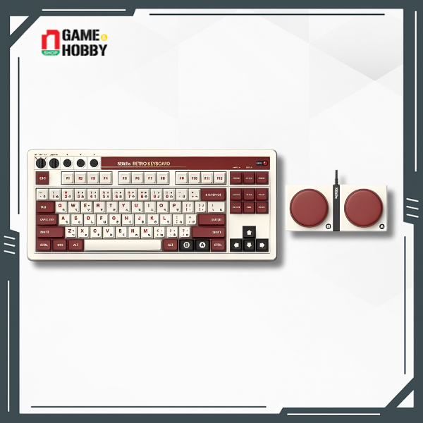 BÀN PHÍM CƠ RETRO MECHANICAL KEYBOARD - FAMI EDITION - MULTI-MODES ...