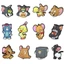 Set 12 Sticker/ Charm gắn dép Tom và Jerry