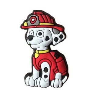 Set 12 Sticker/ Charm gắn dép chó cứu hộ vui vẻ