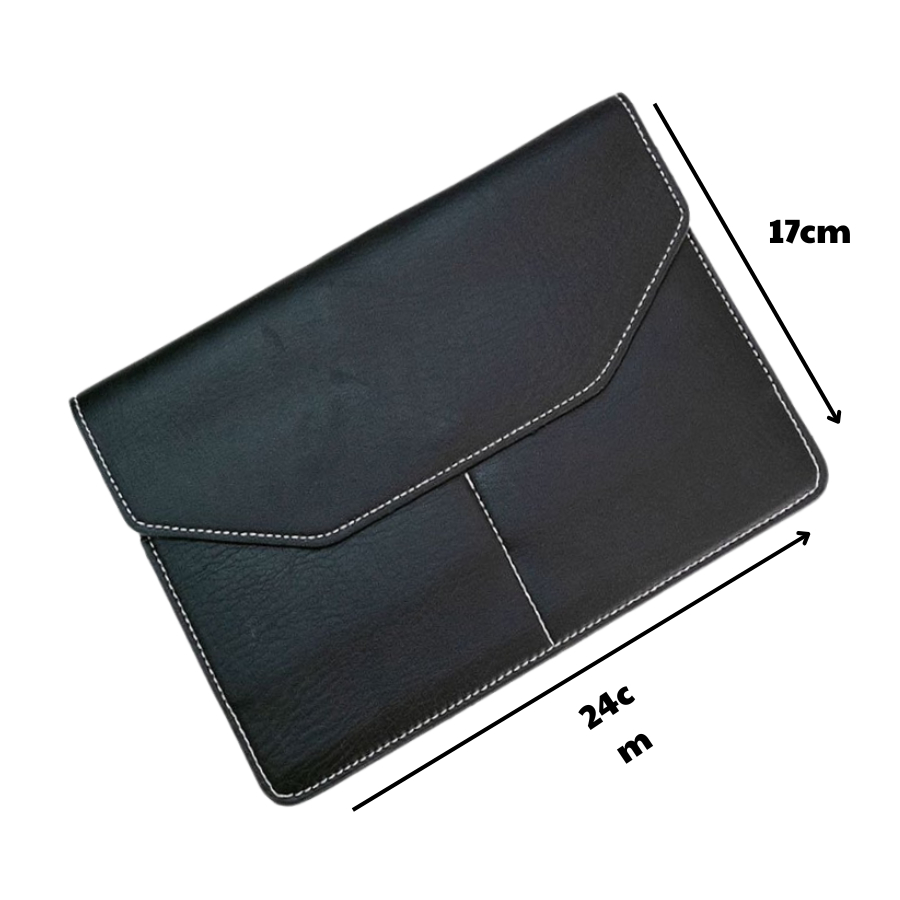 (17cm x 24cm) Ví Da Đựng Giấy Tờ Xe Ô Tô Kích Thước Lớn 17cm x 24cm - SBH-VD02TH (Hỗ Trợ Dập Logo Hãng)