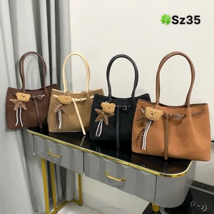 Túi Tote Da Lộn Nữ Cao Cấp – Túi Xách Tay & Đeo Vai Kẹp Nách Phong Cách Hàn Quốc, Thiết Kế Sang Chảnh - ST122