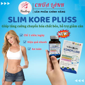 Viên uống giảm cân nhanh Slim KorePluss hộp 30 viên giảm béo an toàn sau 1 liệu trình giảm đến 8kg