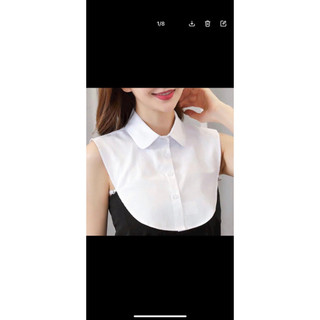 Combo 2 Chiếc Cổ Áo Giả Sơ Mi,Cổ Nhọn,Cổ Sen Thu Đông Phối Đồ Cực Hot,Học Sinh Áo Phông Phối Áo Có Cổ Đi Học .