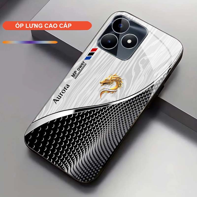 Ốp Lưng cho REALME C53 Cao Cấp – Thiết Kế Rồng Vàng May Mắn, Sang Trọng, Chống Trầy, Bền Đẹp