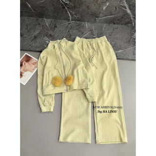 Set nỉ quả bông xinh iu