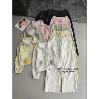 Set nỉ quả bông xinh iu