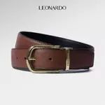 Thắt Lưng Da Nam Devon, Chất Liệu Da Crossgrain Nhập Khẩu Cao Cấp, Thương Hiệu LEONARDO — ảnh 4