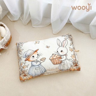 Kembaby - Gối Bông Vỏ Nhung Mịn In 3D Cổ Tích Cho Bé Yêu