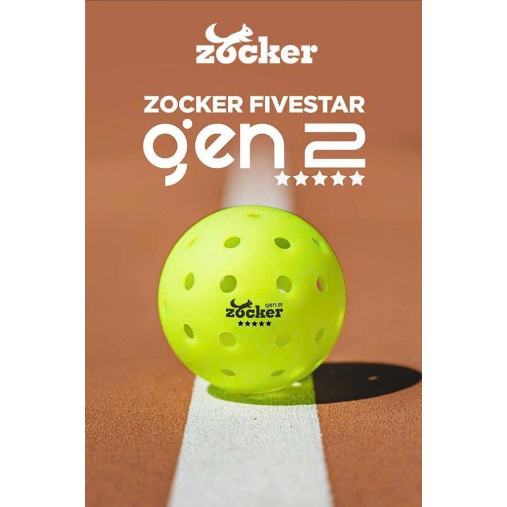 (Hàng chính hãng) Bóng thi đấu Zocker Fivestar Gen 2 - quả bóng bền ...