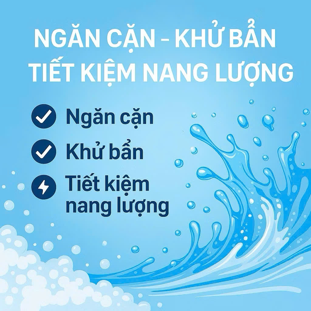 Viên tẩy lồng máy giặt Denkmit ,tẩy cặn canxi, mềm vải, tăng tuổi thọ máy giặt | BigBuy360 - bigbuy360.vn