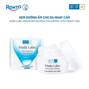 Kem dưỡng ẩm, làm dịu da tức thì Hada Labo Advanced Nourish Cream 50g