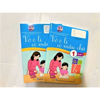 Sách - Combo 2 cuốn Vở Ô Li Có Mẫu Chữ - Đặng Thị Dung - Ndbooks