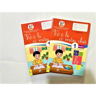 Sách - Combo 2 cuốn Vở Ô Li Có Mẫu Chữ - Đặng Thị Dung - Ndbooks