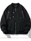 Áo Khoác Bomber Jacket Nam Nữ Chất Gió 2 2 Lớp Unisex Các Mẫu Hotrend 2026