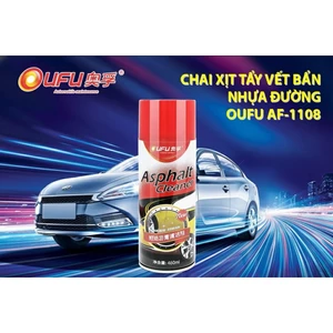 Chai Xịt Tẩy Vết Bẩn Nhựa Đường OUFU AF-1108 450ml Phù Hợp Cho Nhiều Dòng Xe Ô Tô Xe Hơi Xe Tải Xe Máy