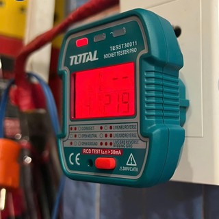 ĐỒ NGHỀ TOTAL Dụng cụ kiểm tra ổ cắm TESST30011