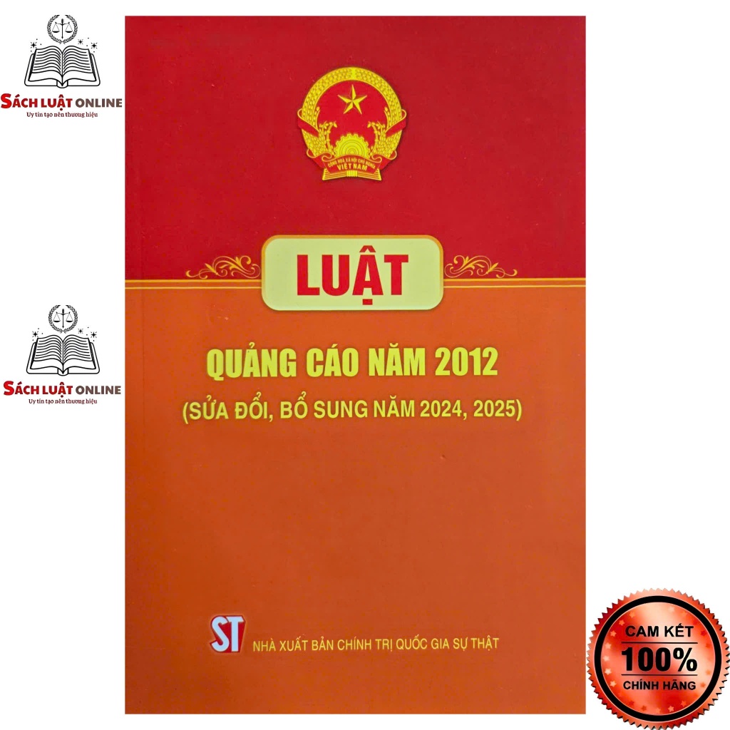 Sách - Luật quảng cáo (NXB Chính trị quốc gia sự thật)