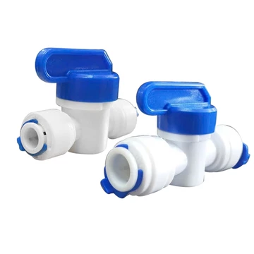VAN KHÓA ỐNG NƯỚC 6MM VÀ 10MM DÙNG CHO MÁY LỌC NƯỚC SINH HOẠT GIA ĐÌNH