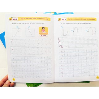 Sách - 5 Cuốn Tập Tô Chữ - Dành cho bé 4-6 tuổi tự tin vào lớp 1 - ndbooks