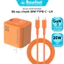 Bộ Sạc Nhanh Basefast GaN3 20W 30W Củ Sạc Mini Kèm Cáp Silicone Cho X/11/12/13/14 Pro Max