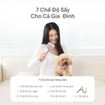 Máy sấy tóc Innoyo Plasma AI - 1 tỷ Plasma ion kép, màn hình cảm ứng, tích hợp AI, 7 chế độ sấy - Bảo hành 24 tháng — ảnh 4