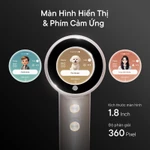 Máy sấy tóc Innoyo Plasma AI - 1 tỷ Plasma ion kép, màn hình cảm ứng, tích hợp AI, 7 chế độ sấy - Bảo hành 24 tháng — ảnh 8