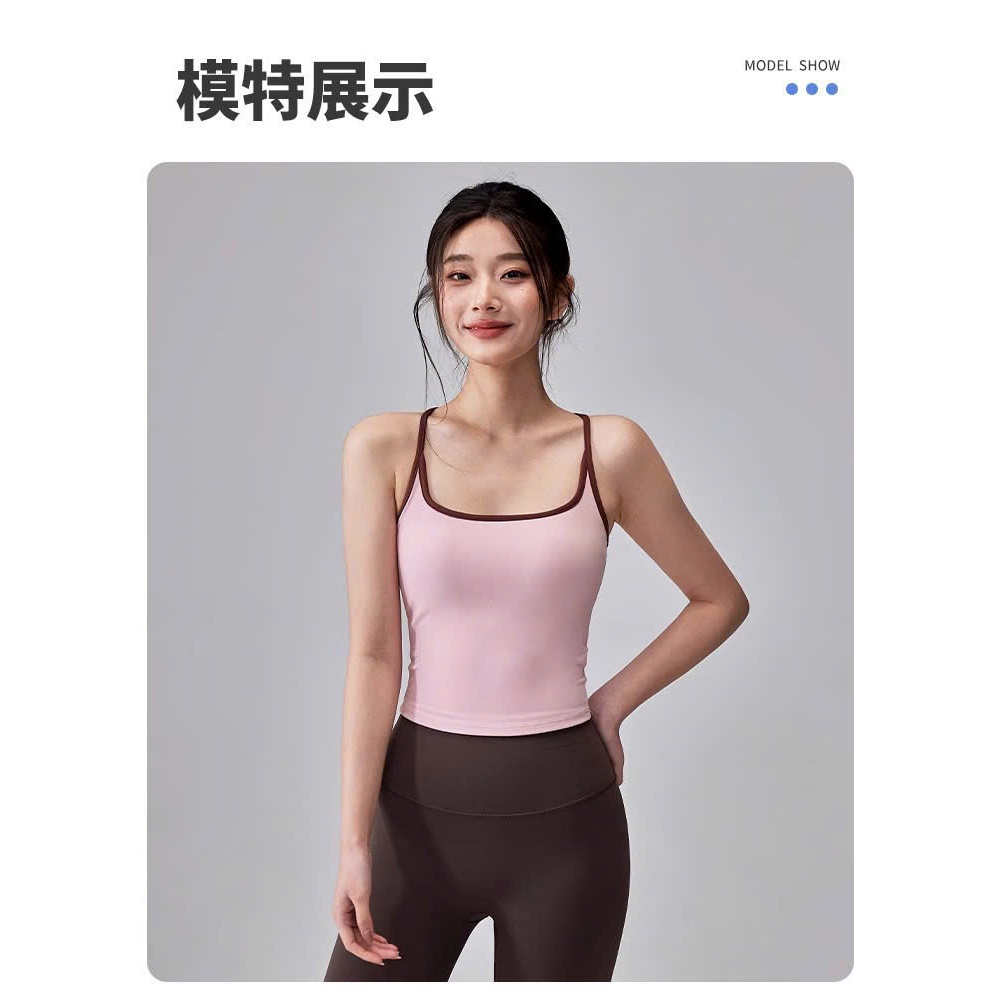 ÁO Bra BRA Lỗ chất LULU Mút Đúc D14 Tập Gym-Yoga-Aerobic HOTHISPORT