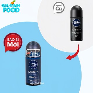 Lăn Ngăn Mùi Nivea Nam - Nữ 50ml/150ml