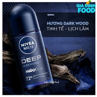 Lăn Ngăn Mùi Nivea Nam - Nữ 50ml/150ml