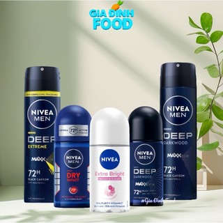 Lăn Ngăn Mùi Nivea Nam - Nữ 50ml/150ml