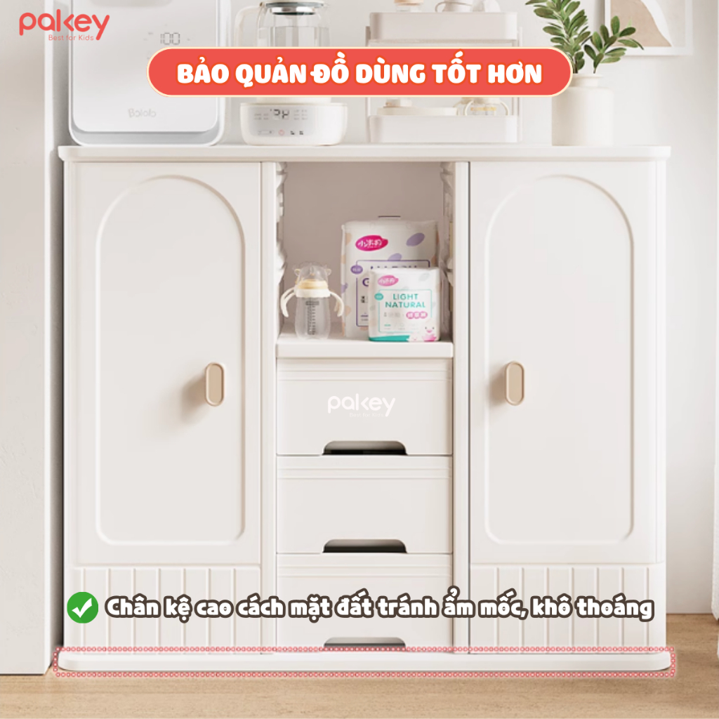 [HỎA TỐC] Tủ Đựng Đồ Đa Năng, Kệ Tủ Cao Cấp Dày Dặn CÓ TẤM HẬU Chất Liệu Nhựa Nguyên Sinh An Toàn, Bảo Hành 1 Năm
