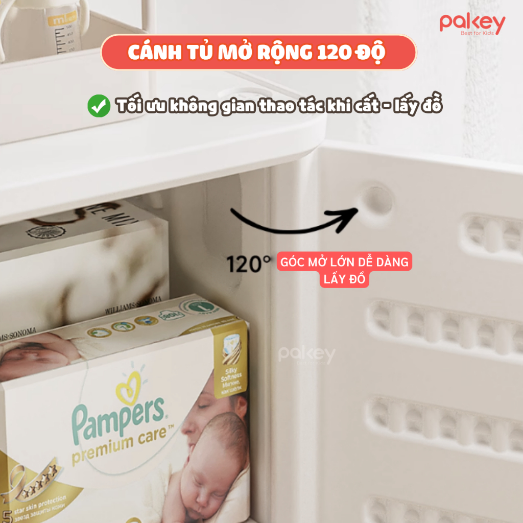 [HỎA TỐC] Tủ Đựng Đồ Đa Năng, Kệ Tủ Cao Cấp Dày Dặn CÓ TẤM HẬU Chất Liệu Nhựa Nguyên Sinh An Toàn, Bảo Hành 1 Năm