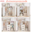 Kệ Đựng Đồ 2IN1 Có Ngăn Treo Tiện Lợi, Kệ Tủ Đa Năng Có Tấm Hậu Khép Kín Ngăn Bụi Bẩn, Côn Trùng Tải Trọng Lớn