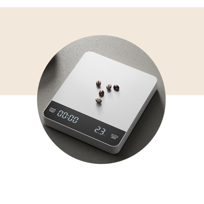 Cân điện tử thông minh CX-C05 3kg/0.1g, cân barista, cân làm bánh, màn hình lớn, đa năng