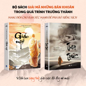 Sách - Combo Giác Ngộ Và Tỉnh Thức - Không Viết Để An Ủi Bạn, Mà Để Đánh Thức Bạn - Tiên Phong Books