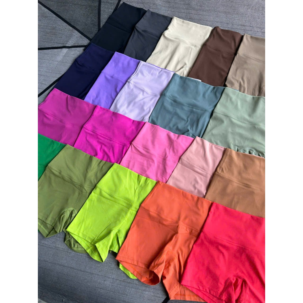 Quần Short Đùi Nữ Chất LuLu Co Giãn Tập - Gym - Yoga - Aerobic Q2 HOTHISPORT