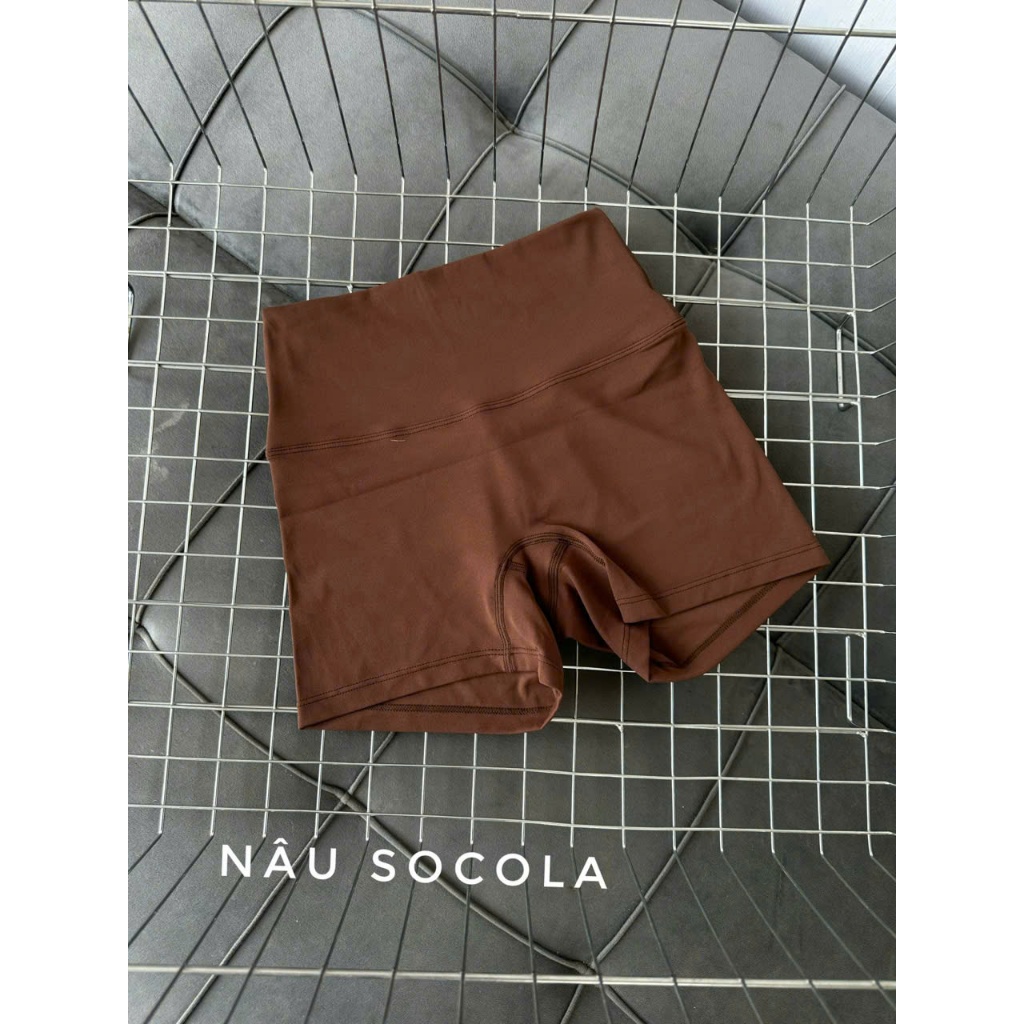 Quần Short Đùi Nữ Chất LuLu Co Giãn Tập - Gym - Yoga - Aerobic Q2 HOTHISPORT