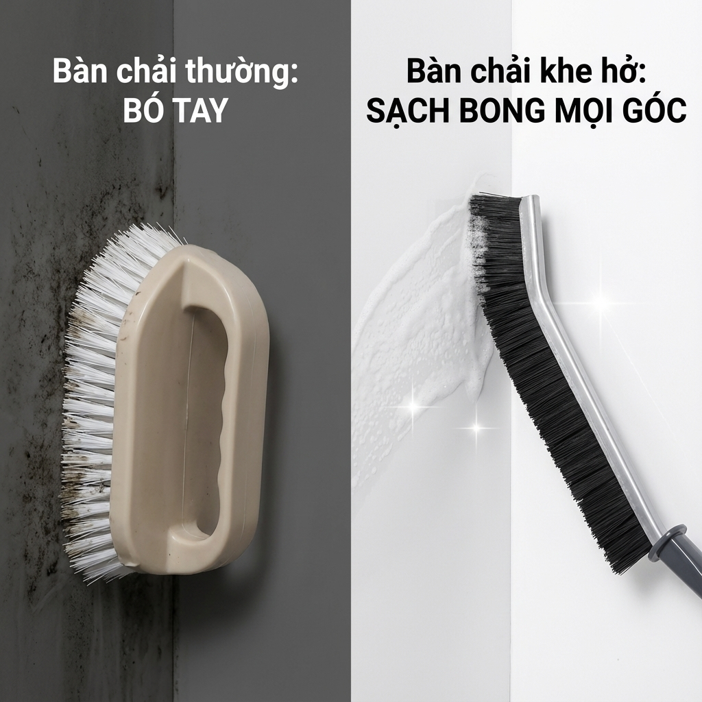 Thiết kế của Cọ Vệ Sinh Đa Năng Tiêu Chuẩn