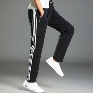 ⚡️ GIÁ SỐC ⚡️ Quần jogger unisex thể thao phối sọc nam nữ chất vải nỉ thu đông tập GYM năng động L