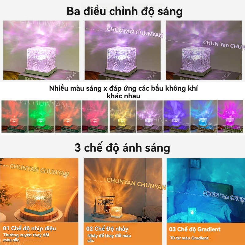 Đèn nhỏ sáng tạo đầu giường bầu không khí đèn quà tặng lãng mạn