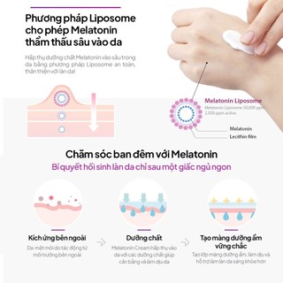 Kem Dưỡng Da Ban Đêm Maxclinic Time Return Melatonin Cream 50g