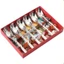 Thìa mèo thần tài ăn cơm soup cán dài inox – set 6 chiếc kèm hộp giấy, kiểu dáng dễ thương và tiện dụng