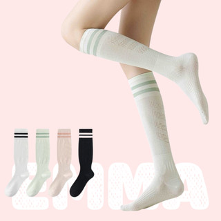 TẤT 2 SỌC DƯỚI GỐI - TẤT CHỐNG TRƯỢT - PHỤ KIỆN TẬP EMMA