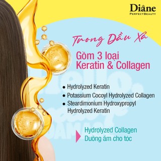 Combo dầu gội xả giữ màu tóc nhuộm Hello, Diane! Goodbye Damage Repairing 400ml*2